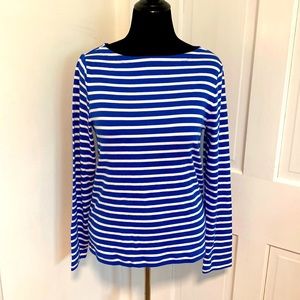 Sent to thredUP Striped Gap boatneck crew